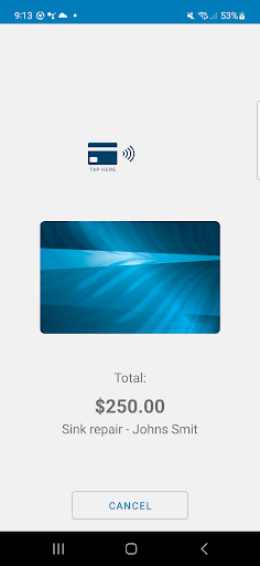 ANZ FastPay Tap Screen 2