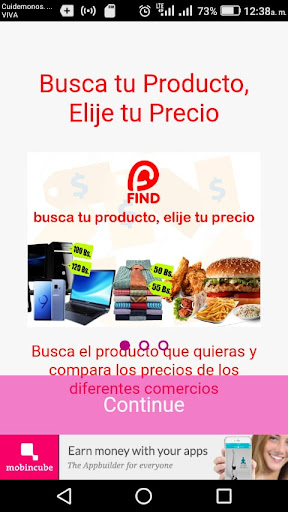 Android application FIND screenshort