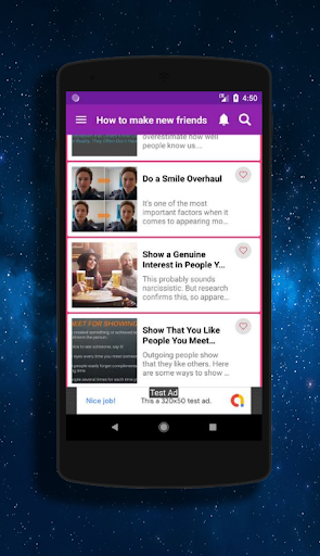 Be more outgoing and talkative Screen 2