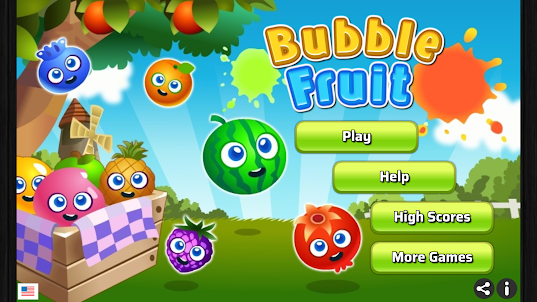 Bubble fruit Game