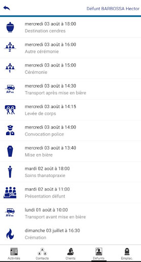 Funéria Screen 2