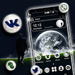 Cover Image of Unduh Moon Night Launcher Theme  APK