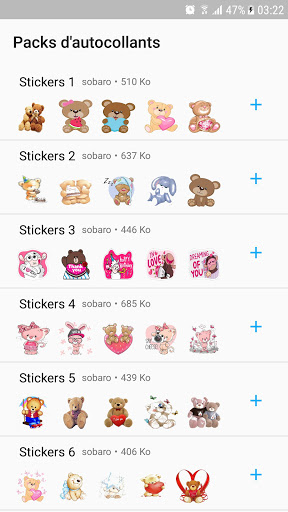 Teddy sticker for whatsapp - WAStickerApps