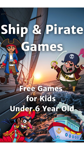 Android application Pirate Ship: Games For Kids screenshort
