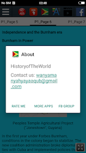 History of Guyana 1.5 APK screenshots 16