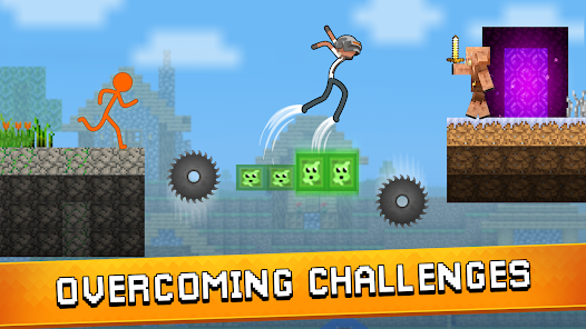 Imágen 20 Stickman Parkour: Jump and run android