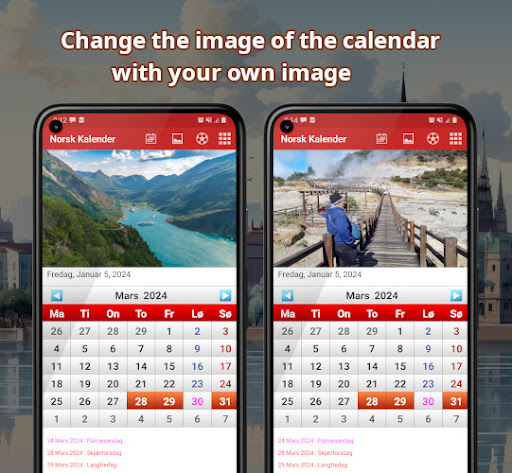 Android application South African Calendar screenshort