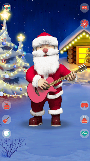 Android application Talking Santa Claus screenshort