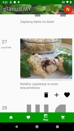 planuJEMY obiady inteligentnie Screen 3