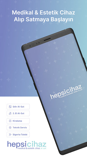 Android application hepsicihaz screenshort