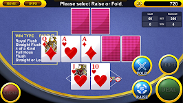 screenshot of Casino Texas Holdem Poker