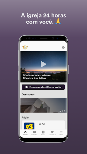 Android application II PALAVRA QUE SALVA screenshort