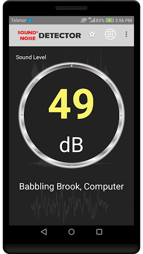 Screenshot of Sound and Noise Detector