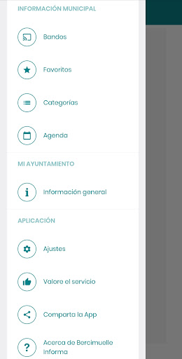 Android application Bercimuelle Informa screenshort