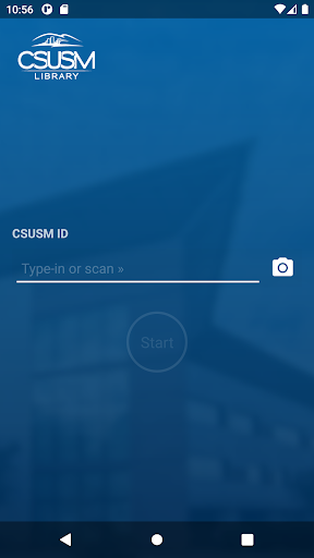 CSUSM University Library Screen 2