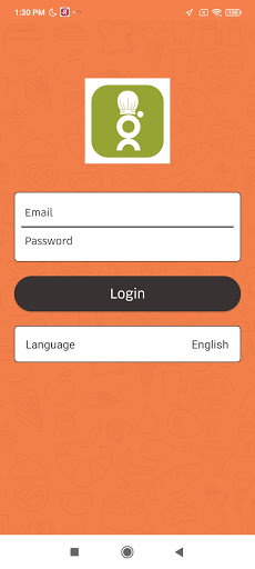 GrubUP Partner App Screen 2
