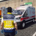 Cover Image of Télécharger Ambulance Simulator Game 2022  APK
