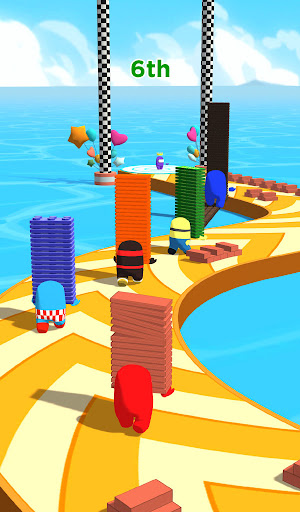 Shortcut Race 3D - Impostor Stack & Run  screenshots 1