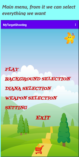 Android application My Target Shooting screenshort