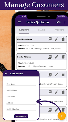 Easy Invoice Quotation Maker Screen 3
