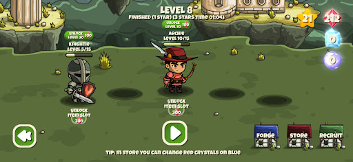 Mighty Arena Towers and Monsters