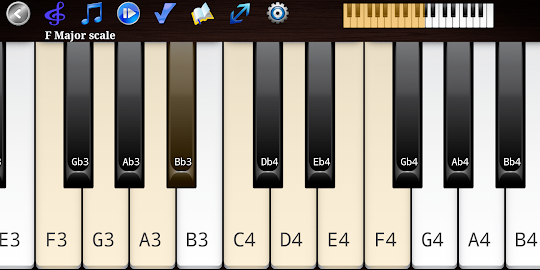akord tangga nada piano pro