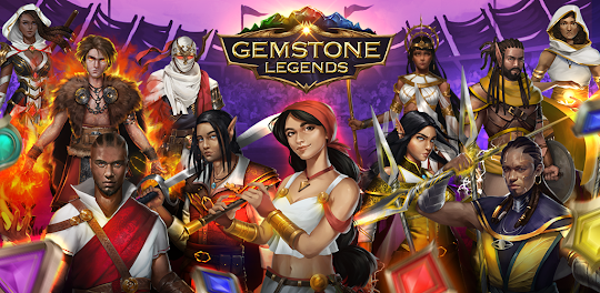 Gemstone Legends: RPG match 3