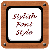 Stylish Font Style icon