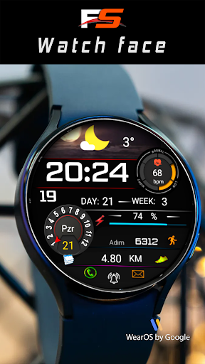 FS W254 Watch face Screen 3