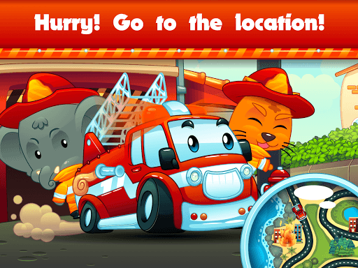 Screenshot of Marbel Firefighters Kid Heroes