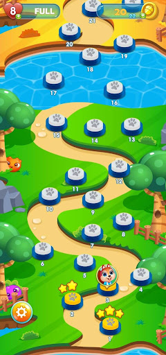 Android application Bubble Squirrel Rescue 2 screenshort
