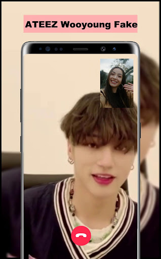 ATEEZ Wooyoung Fake Call Screen 3