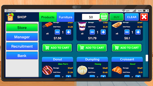 Screenshot of Fast Food Kingdom Simulator
