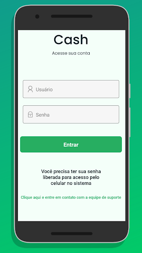 Interface Cash Screen 2