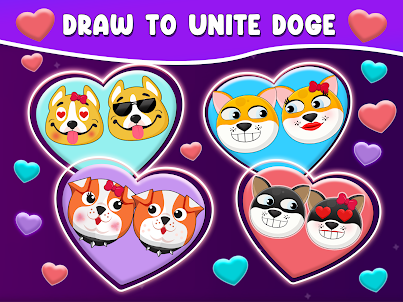 Doge in Love: Draw Puzzle