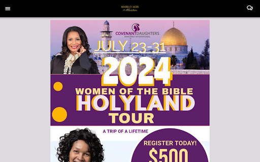 Mondrea D Jacobs Ministries Screen 2