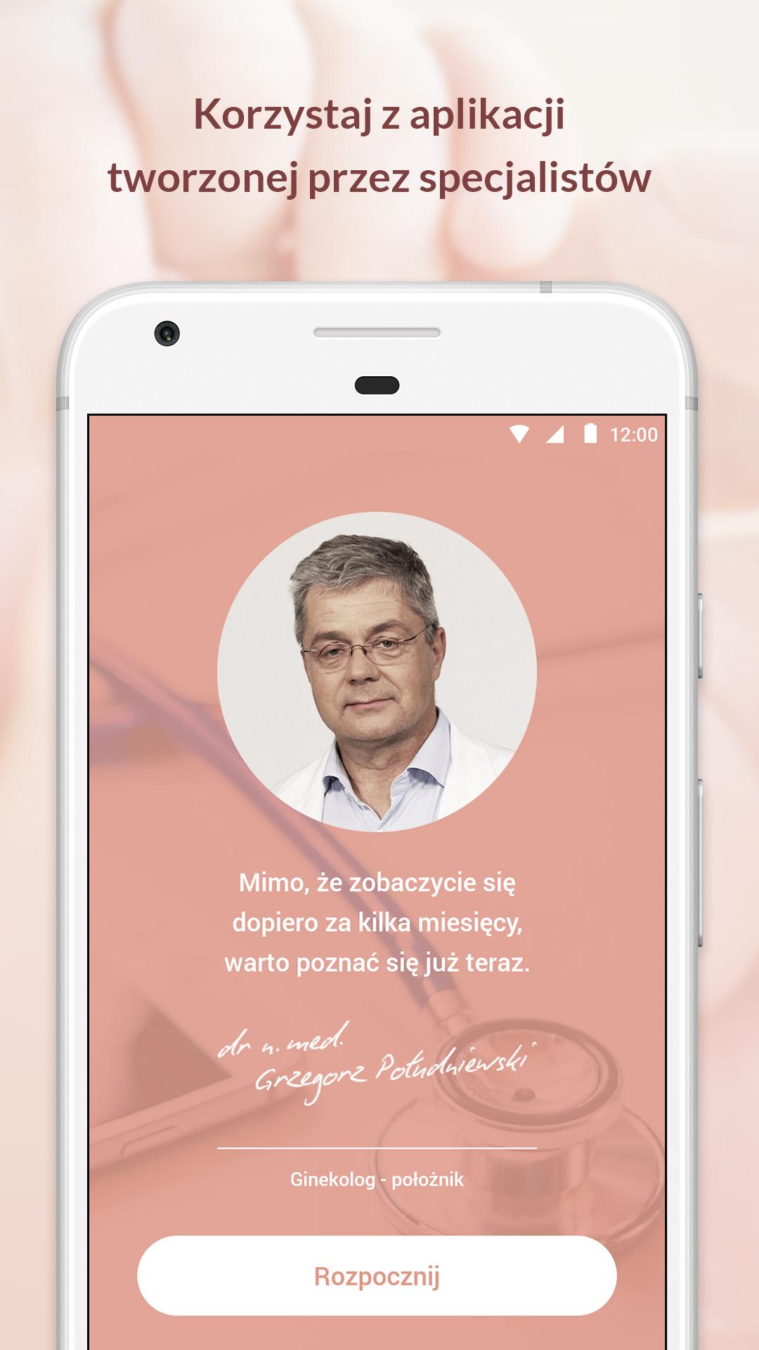 Android application Moja ciąża z eDziecko.pl - porady i wiedza w ciąży screenshort