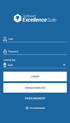 Android application SoftExpert Suite screenshort