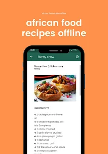 african food recipes offline