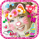 Cat Face Filter Effect Pro icono