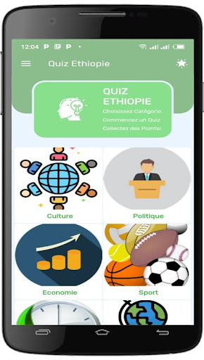 Android application Quiz Ethiopie screenshort