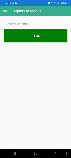 Android application Agile PDV screenshort