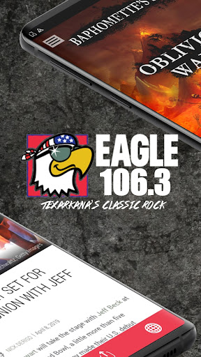 Screenshot of Eagle 106.3  (KYGL)