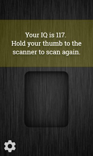 IQ Scanner Simulator Screen 3
