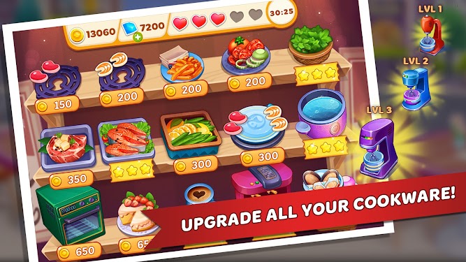 #3. Cooking Restaurant - Kitchen Madness Game (Android) By: Skargon