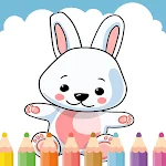 Cover Image of ดาวน์โหลด Bunny Rabbit Coloring Book  APK