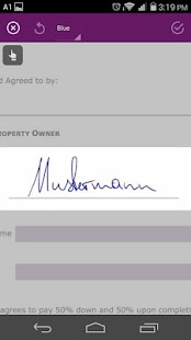 SIGNificant E-Signing Client Screenshot