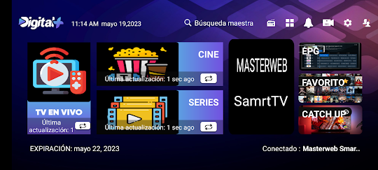 Masterweb SmartTV
