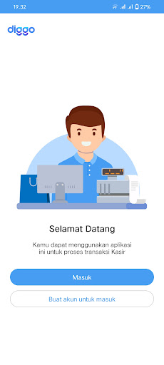 Android application diggo: Aplikasi Kelola Usaha screenshort