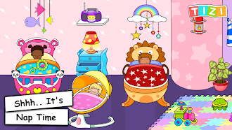 Game screenshot My Tizi Town Daycare Baby Game apk download